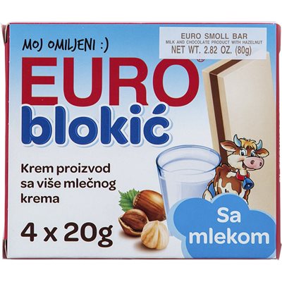 Euro Blokic 80g bar