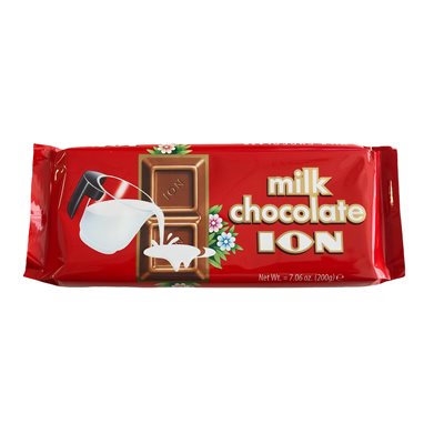 ION Milk Chocolate 200g bar