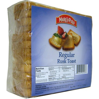 MARCO POLO Regular Golden Rusks 7.7oz (220g) pack